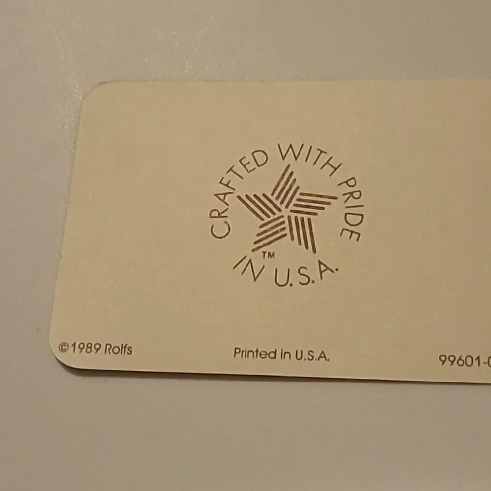 1989 Rolf Cowhid3 Wallet